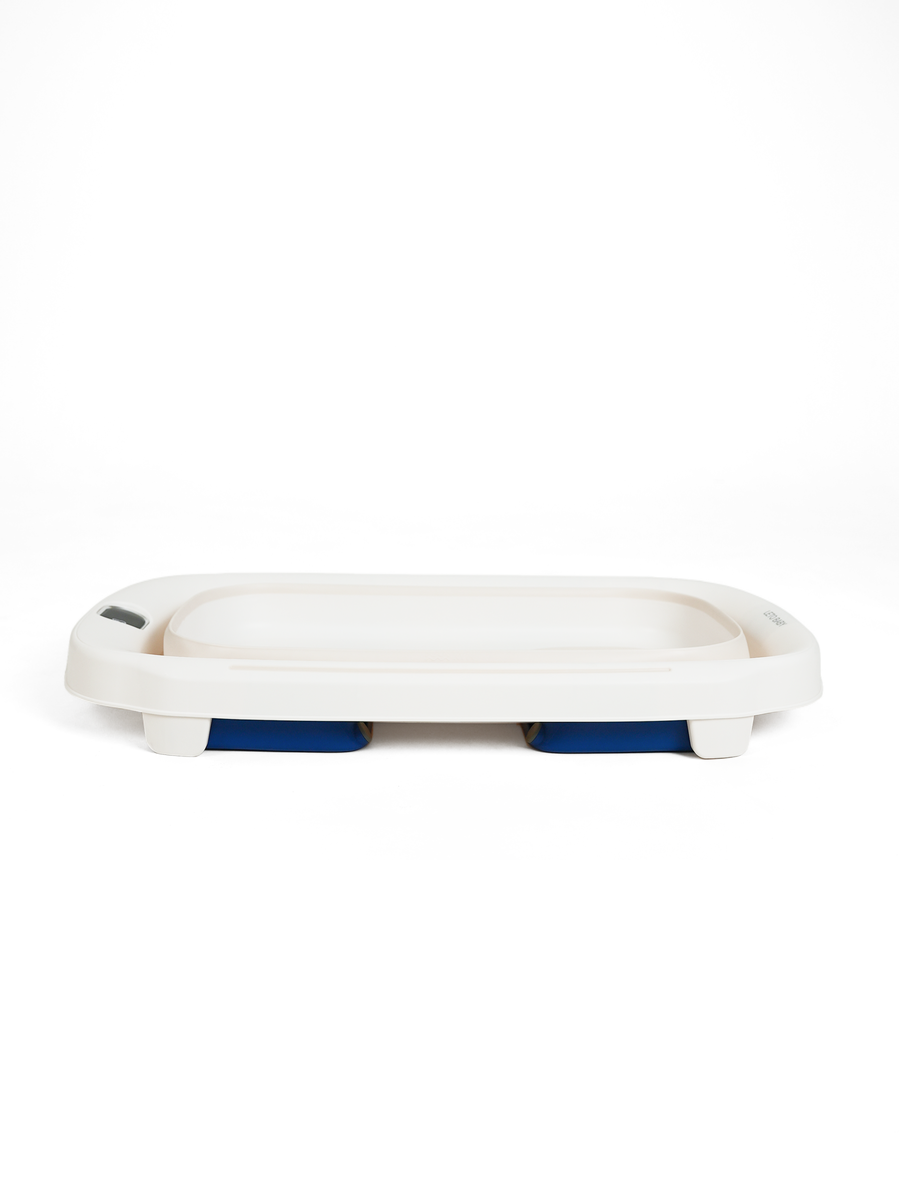 Ванночка для купания новорожденного складная с термометром