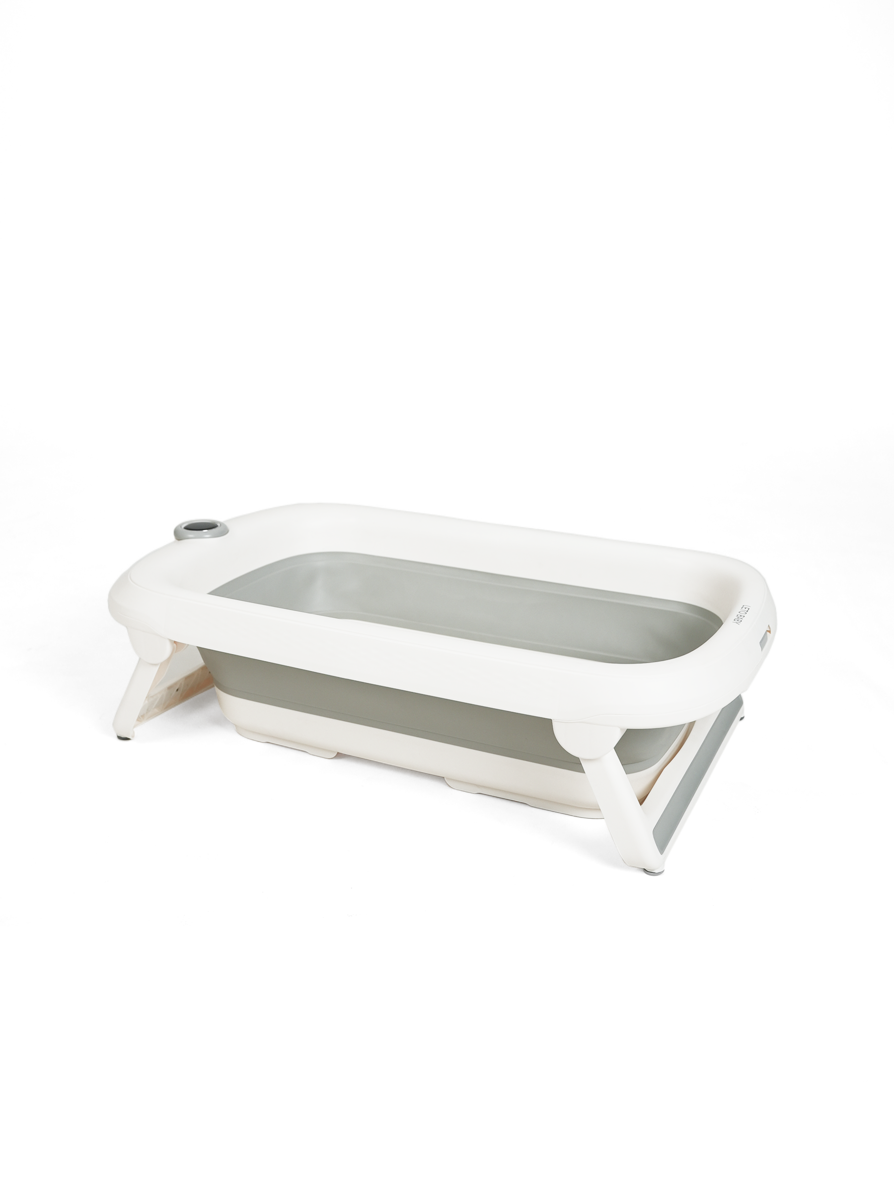 Ванночка для купания новорожденных складная с термометром